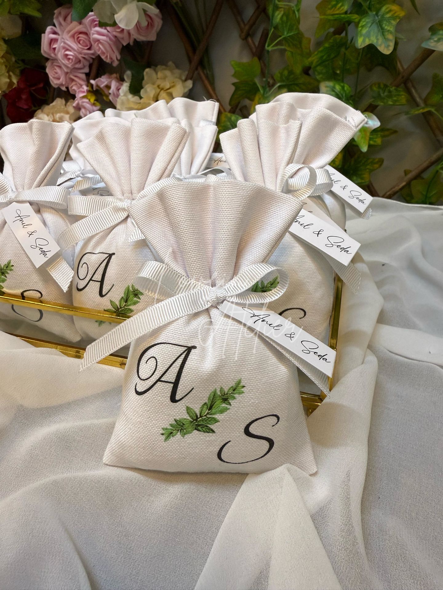 Özel Baskılı Lavantalı Kesesi