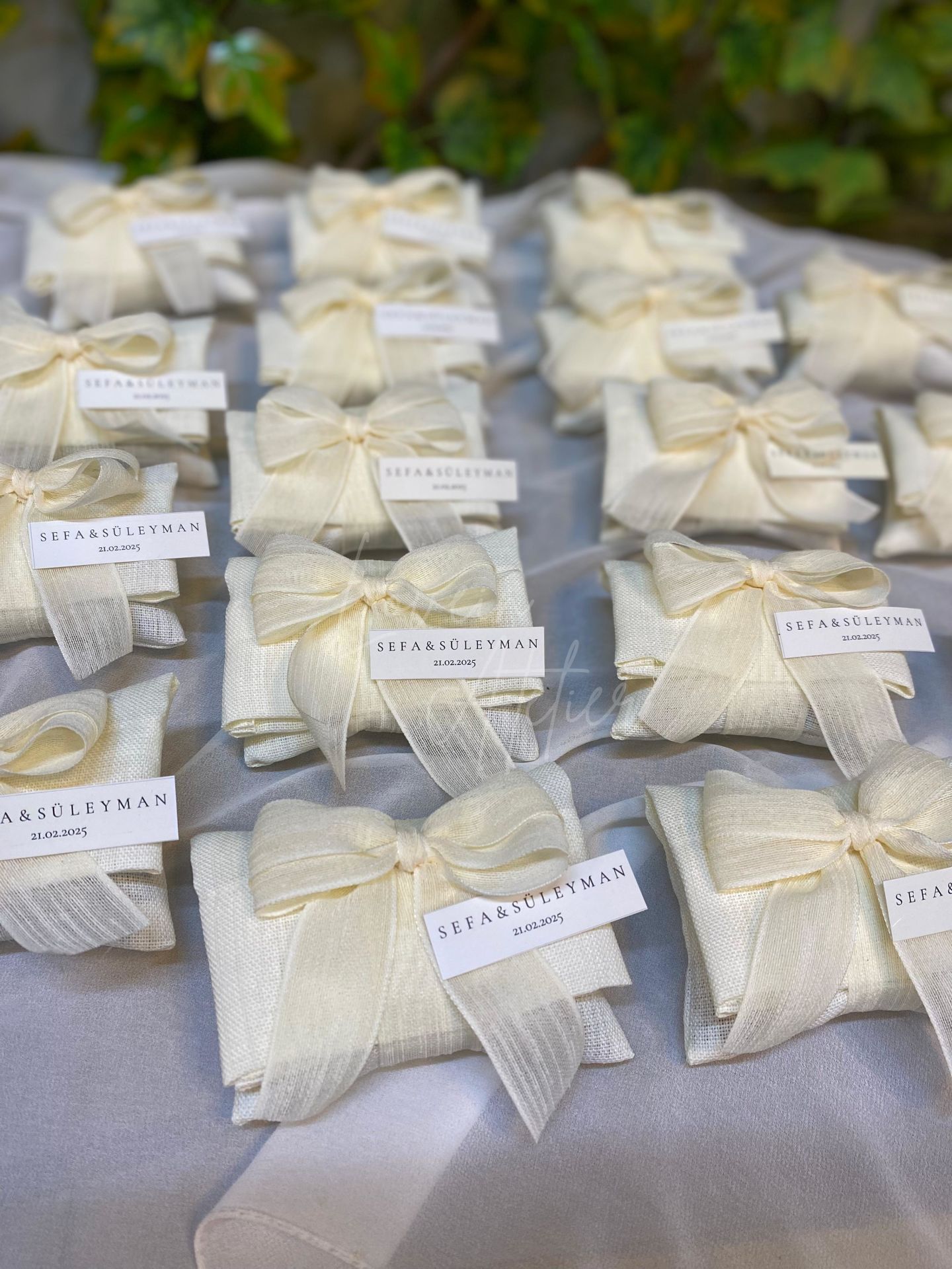 Lavantalı Keten Kese