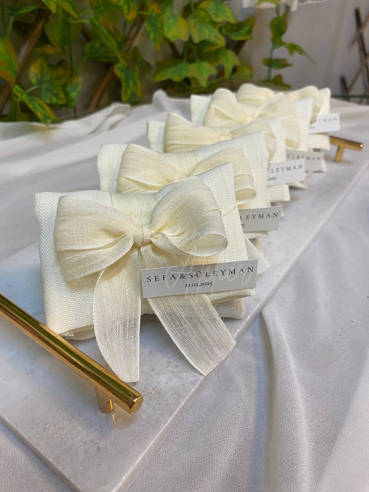 Lavantalı Keten Kese