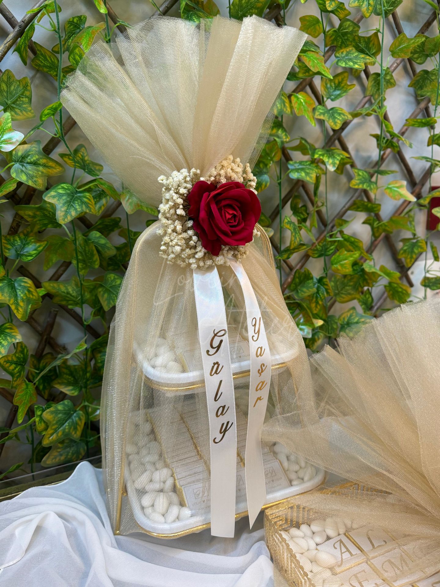 2 Katlı İsimli İsteme Çikolatası