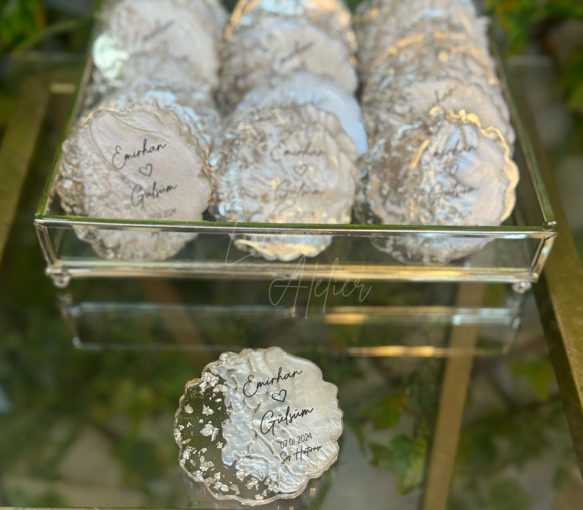 Gümüş Epoksi Magnet