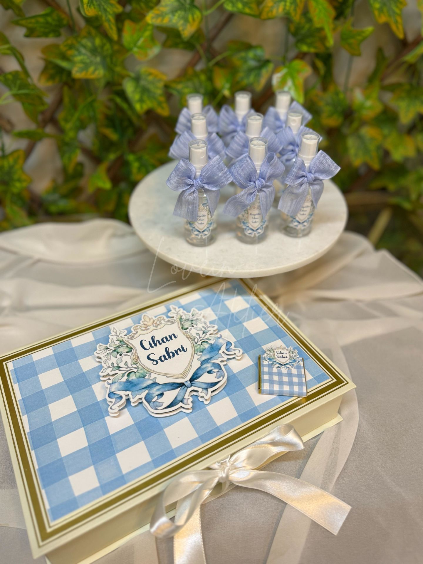 25 Adet Kolonya Ve Çikolata Set