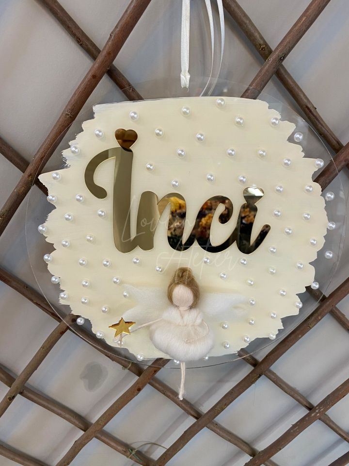 Melekli Pleksi Kapı Süsü