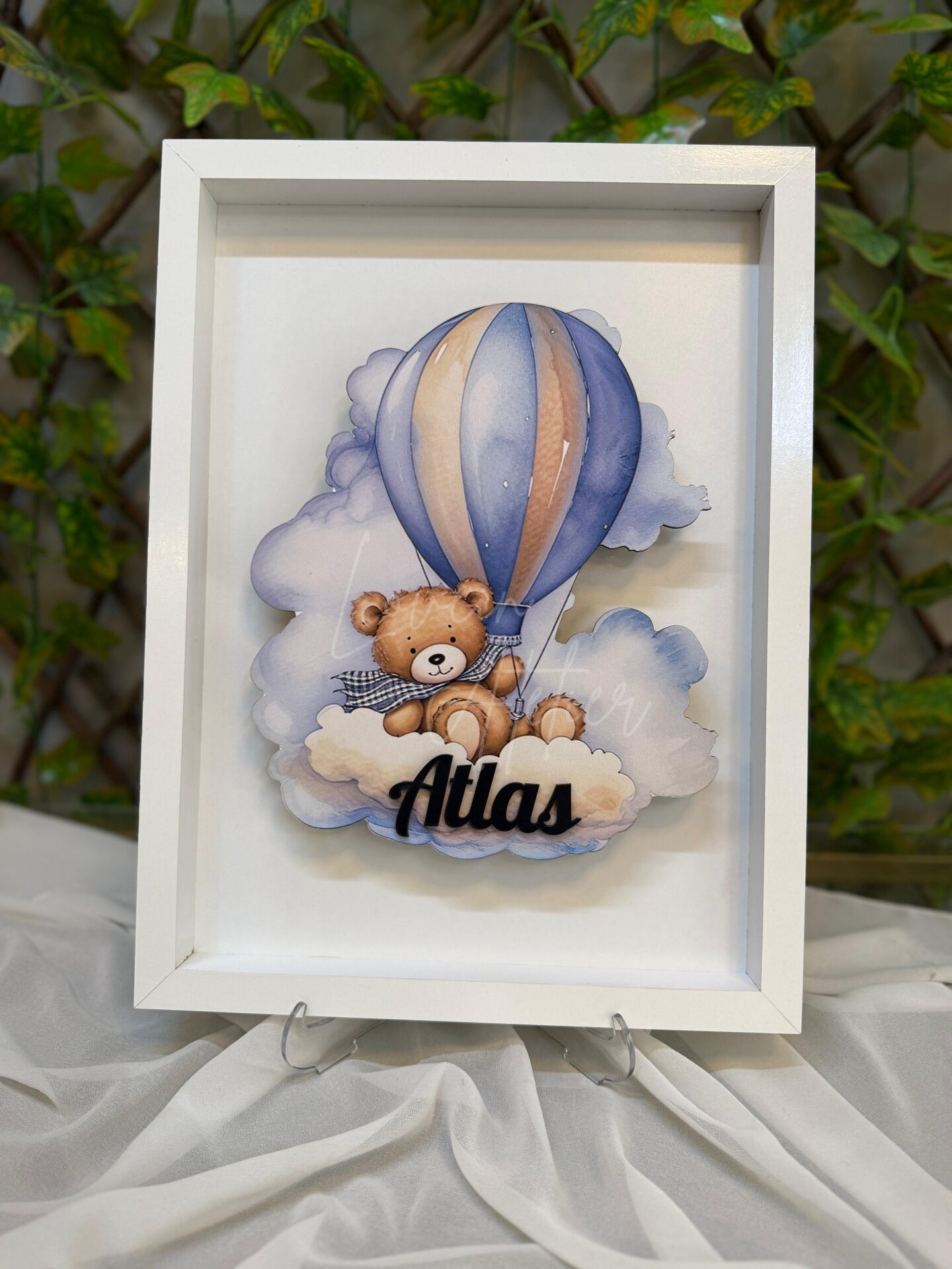 Balonlu Ayıcık Kapı Süsü