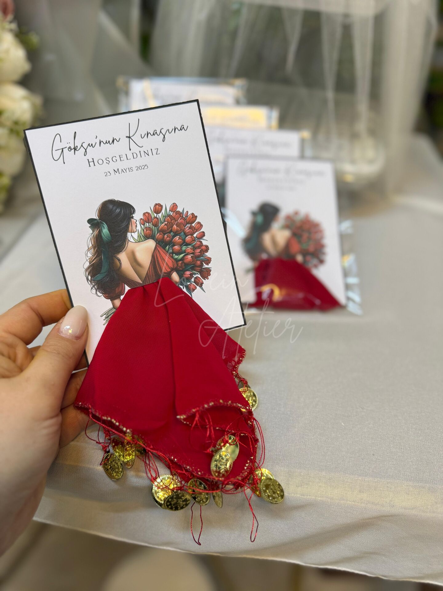 Kartlı Halay Mendili