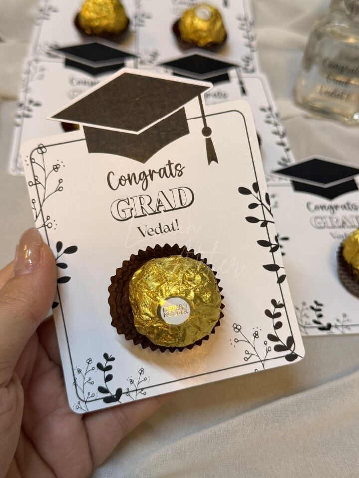 Mezuniyet Temalı Ferrero Çikolata