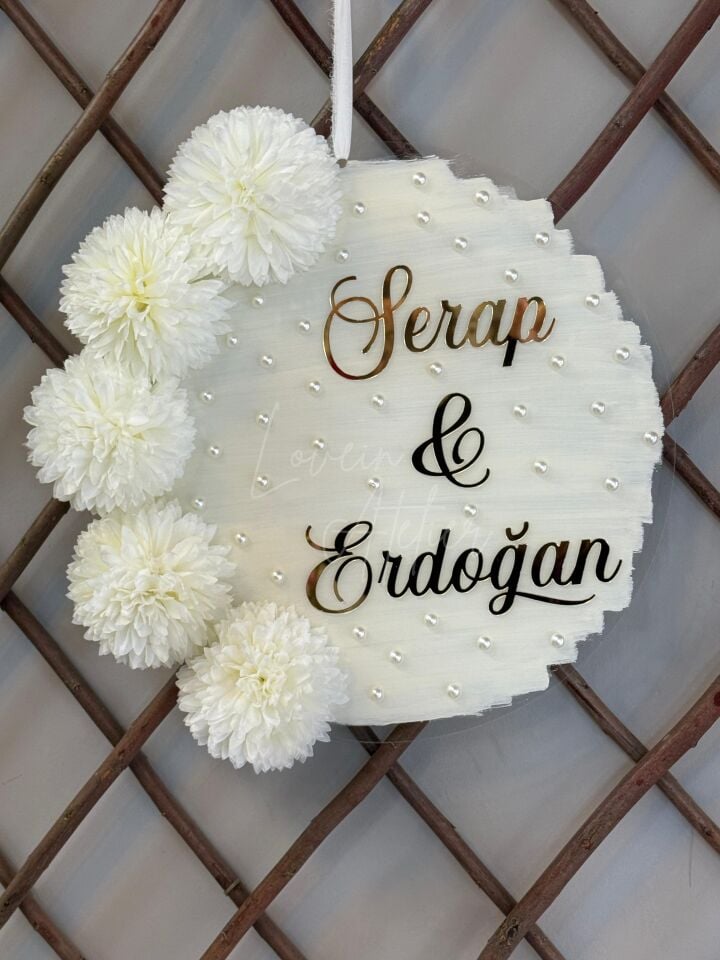İsimli Kapı Süsü