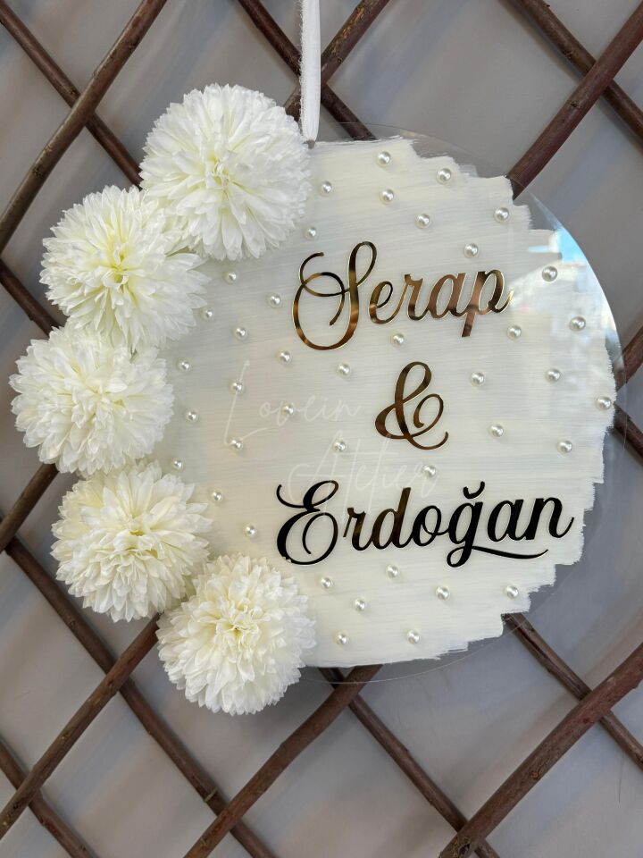 İsimli Kapı Süsü