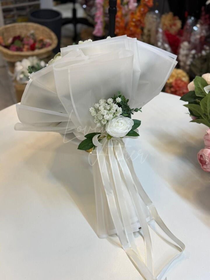 Su yeşili Şakayıklı Anne Güllü İsteme Seti