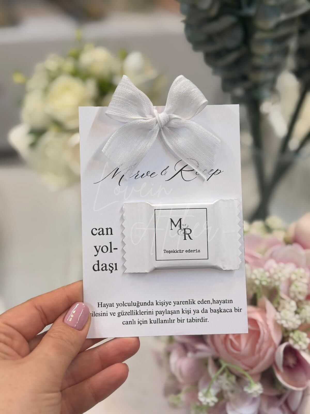 Özel Tasarım Çikolatalı Hediyelik